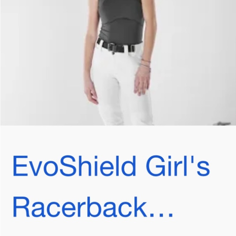 Women's Black Racerback Top